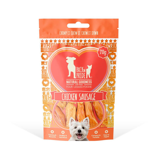 PackNPride Chicken sausage 70g