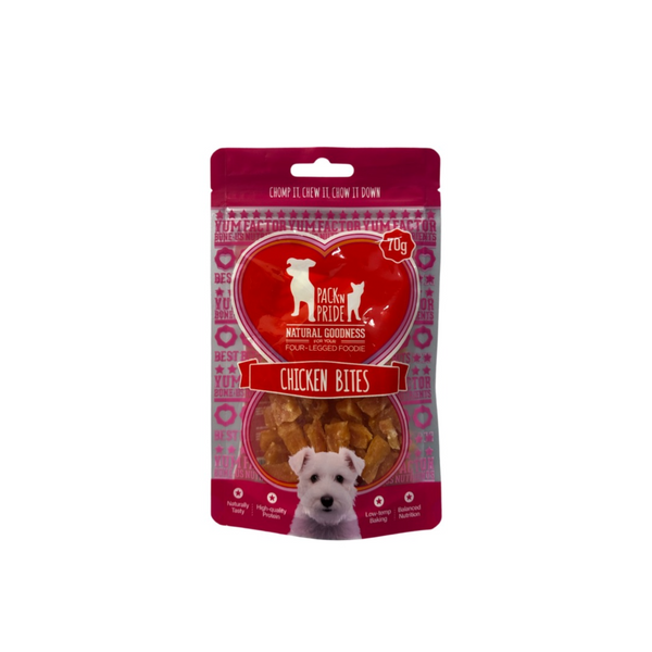 PackNPride Chicken Bites 70g