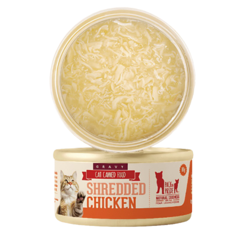 PackNPride Gravy can 85 g Shredded chicken