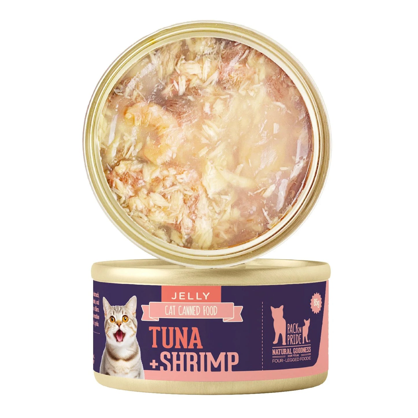 PackNPride Jelly Can 85g- Tuna + Shrimp