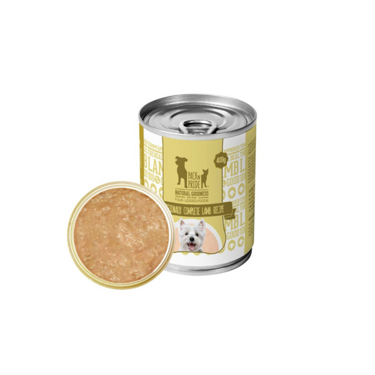 PackNPride Pate Can 400g for Dog-Lamb