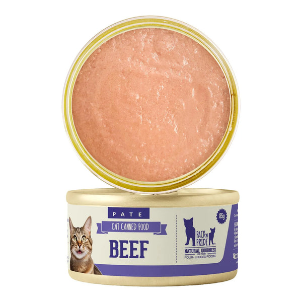 PackNPride Pate can 85 g-Beef