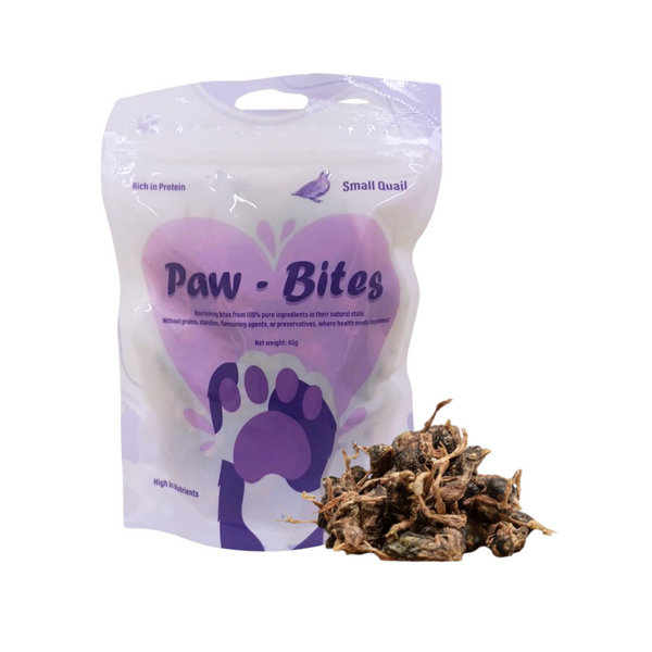 Paw-bites Small Quail 40g