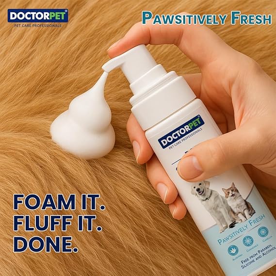 Doctor Pet Pet Dry Shampoo Pawsitively Fresh 200ml