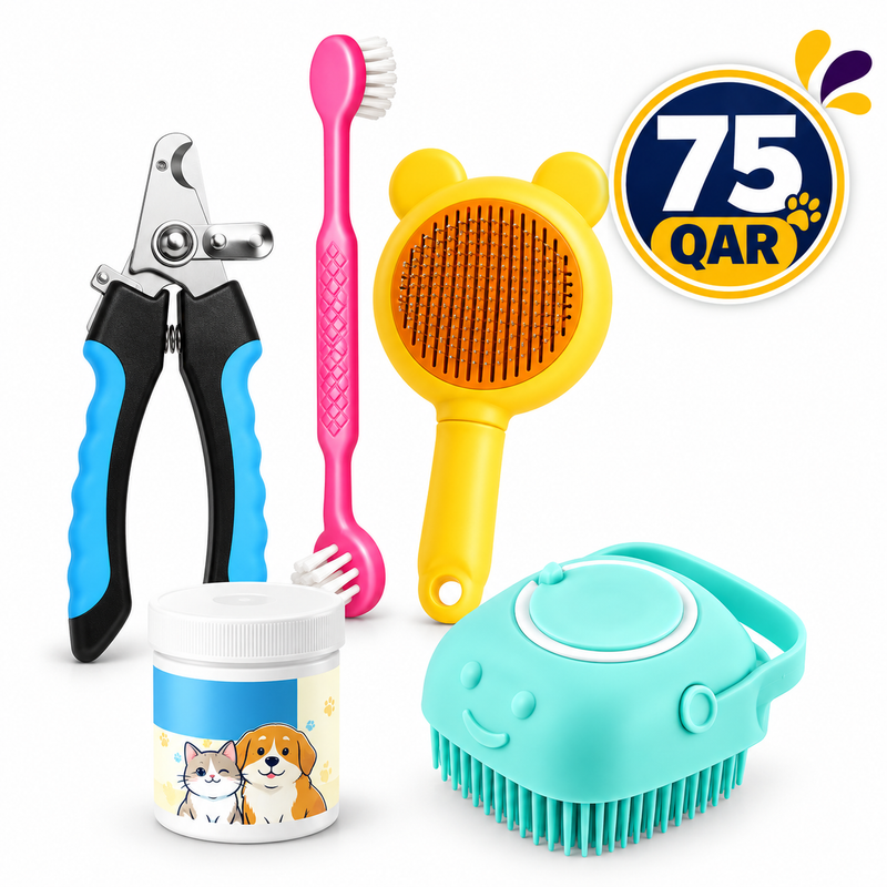 5-Piece Cat Grooming Kit – Complete Pet Care Set