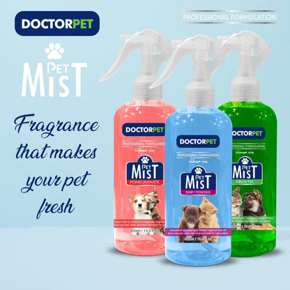 Doctor Pet Pet Mist Baby Powder Spray  400ml