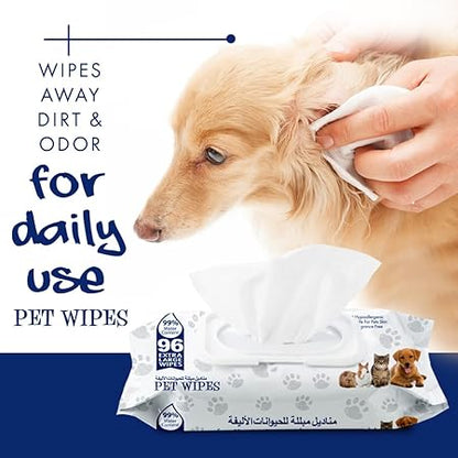 Doctor Pet Pet Wipes 96's