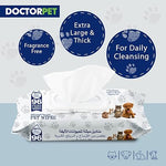 Doctor Pet Pet Wipes 96's