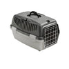 Pet carrier Gulliver 1 metalic door dark Grey/light Grey cm 48x32x31h