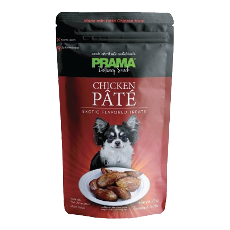 Prama Delicacy Snack Chicken Pate 70g Pouch
