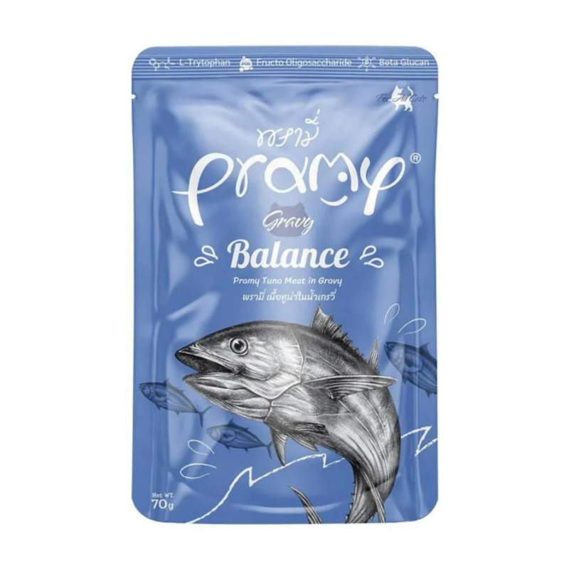 Pramy Balance Tuna in Gravy 70G Pouch