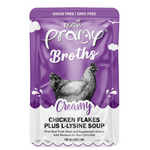 Pramy Broths Creamy Chicken Flakes Plus L-Lysine Soup 40gx12pcs