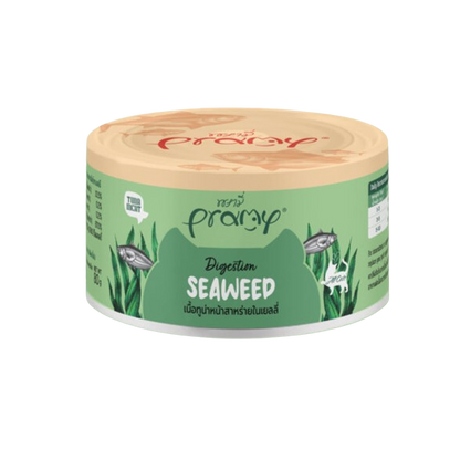Pramy Sensitive  DIGESTION TUNA TOPPING SEAWEED RECIPE IN CAN 80Gx24pcs