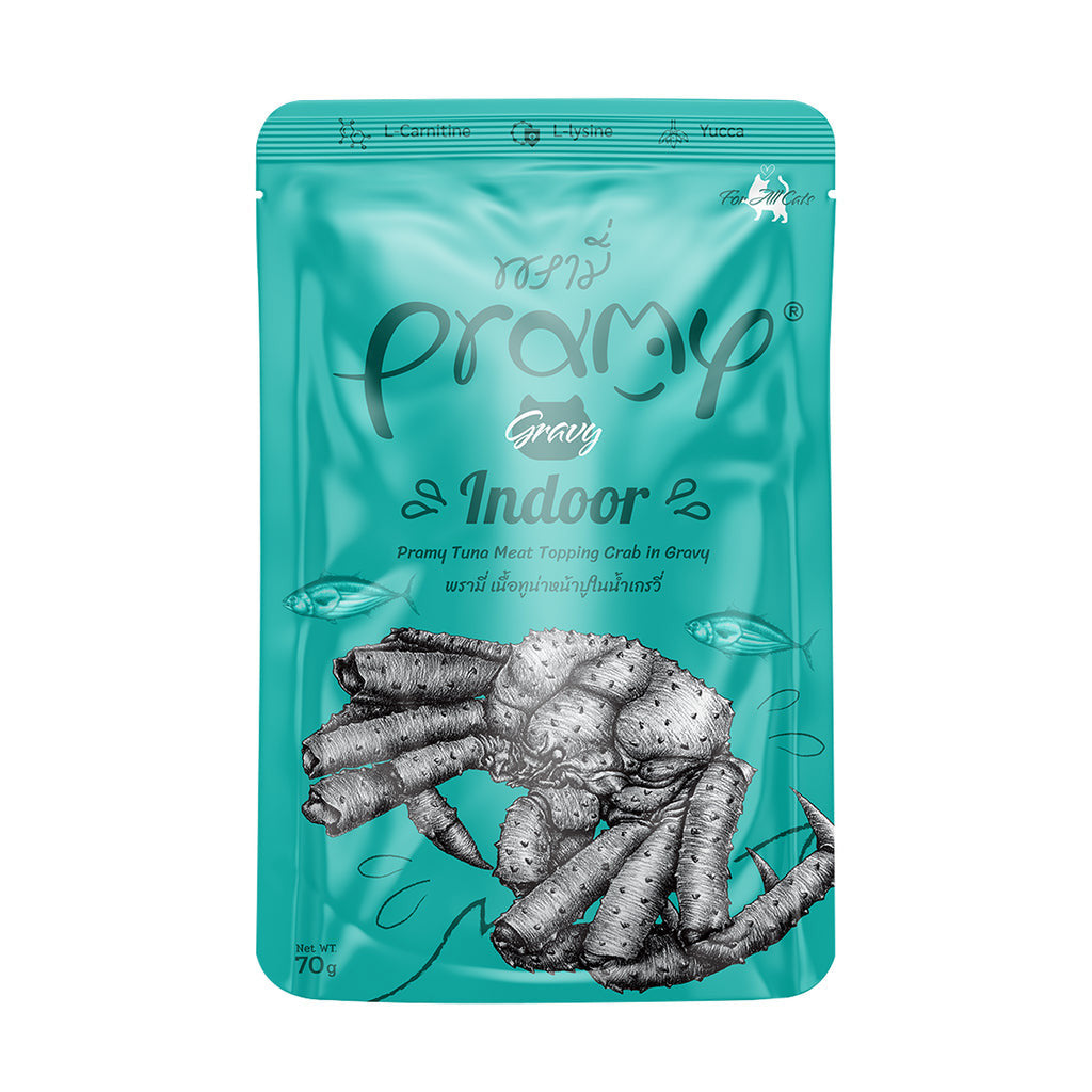 Pramy Indoor Tuna topping crab Recipe 70gx12pcs