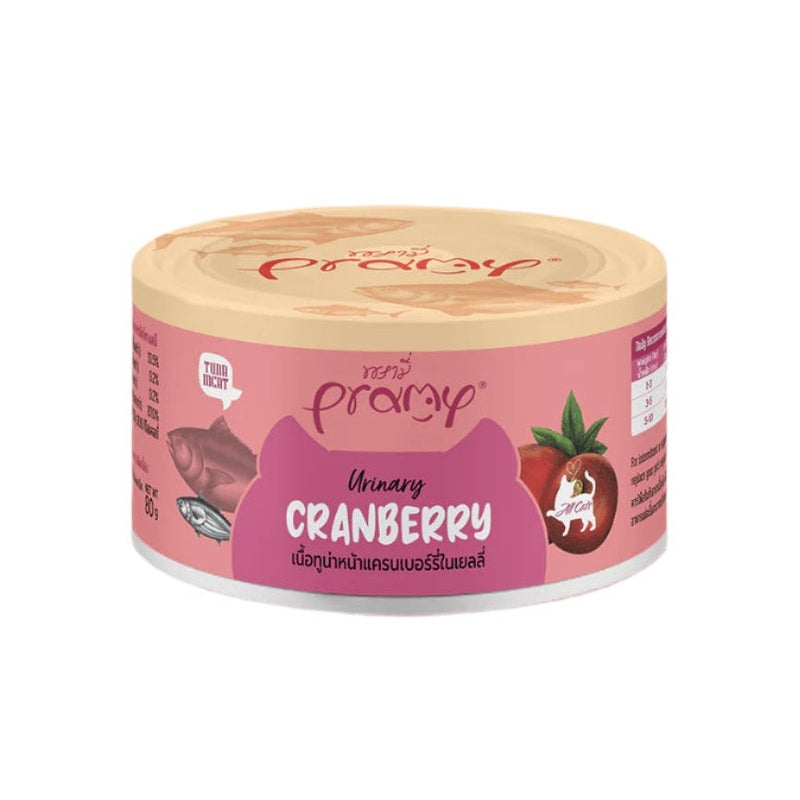 Pramy URINARY TUNA TOPPING CRANBERRY RECIPE Pouch