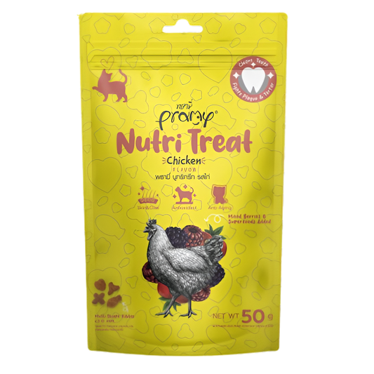 Pramy, Chicken Flavor Nutri-Treat 50G