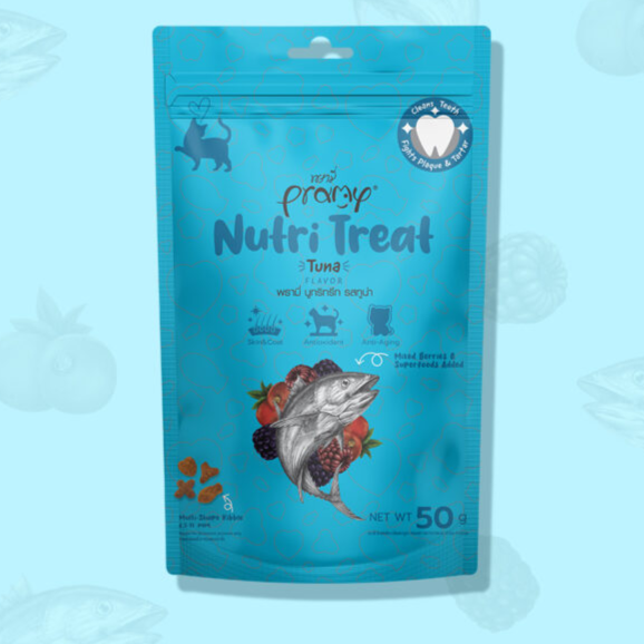 Pramy, Tuna Flavor Nutri-Treat 50G
