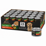 Purina Pro Plan Adult Small Breed Chicken and Carrots Entree in Gravy Wet Dog Food, 156 g Can x 24pcs Box