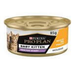 Purina Pro Plan Baby Kitten Mousse wet cat food can rich in chicken