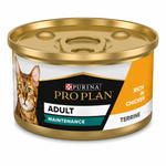 Purina Pro Plan Maintenance Adult Wet Cat Food, Terrine with Chicken 24x85gN5 XE Box