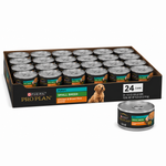 Purina Pro Plan Puppy Small Breed Chicken and Brown Rice Entree Wet Dog Food 156gx24 Cans
