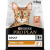 Purina Pro Plan Adult Derma Care, Dry Cat Food with Salmon, 1.5 kg