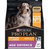 Purina Pro Plan Age Defence Medium and Large Senior 7+, Dry Dog food with Chicken, 3 kg