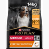 Purina Pro Plan Everyday Nutrition Medium Adult, Dry Dog food with Chicken, 14 kg