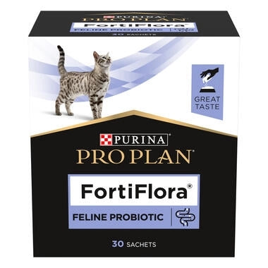 Purina Pro Plan FortiFlora, Cat Probiotic Supplement, 30x1g