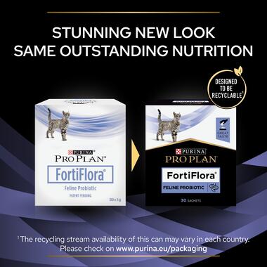 Purina Pro Plan FortiFlora, Cat Probiotic Supplement, 30x1g