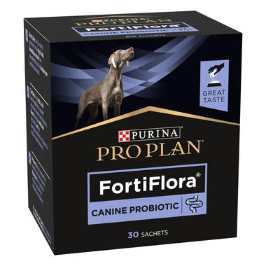 Purina Pro Plan FortiFlora, Dog Probiotic Supplement, 30x1g