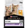 Purina Pro Plan Kitten Healthy Start Dry Cat Food with Chicken, 3 kg