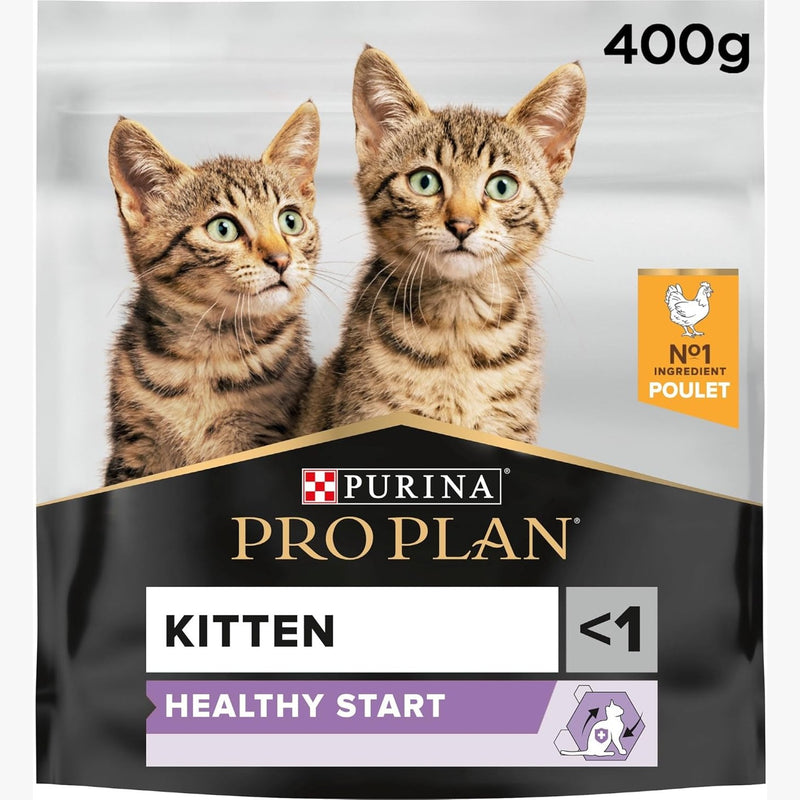 Purina Pro Plan Kitten Healthy Start Dry Cat Food with Chicken, 400 g