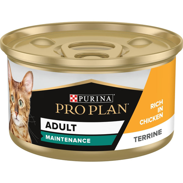 Purina Pro Plan Maintenance Adult Wet Cat Food, Terrine with Chicken 85gN5 XE