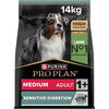 Pro Plan Sensitive DigePurina stion Medium Adult, Dry Dog food with Lamb, 14 kg