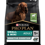 Purina Pro Plan Sensitive Digestion Small and Mini Adult, Dry Dog food with Lamb, 3 kg