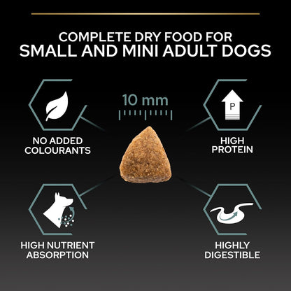 Purina Pro Plan Sensitive Digestion Small and Mini Adult, Dry Dog food with Lamb, 3 kg