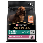 Purina Pro Plan  Sensitive Skin Small and Mini Adult, Dry Dog food with Salmon, 3 kg