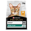 Purina Pro Plan Adult Renal Plus Everyday Dry Cat Food with Chicken, 3 kg