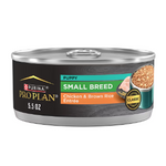 Purina Pro Plan Puppy Small Breed Chicken and Brown Rice Entree Wet Dog Food 156g Cans x 24pcs Box
