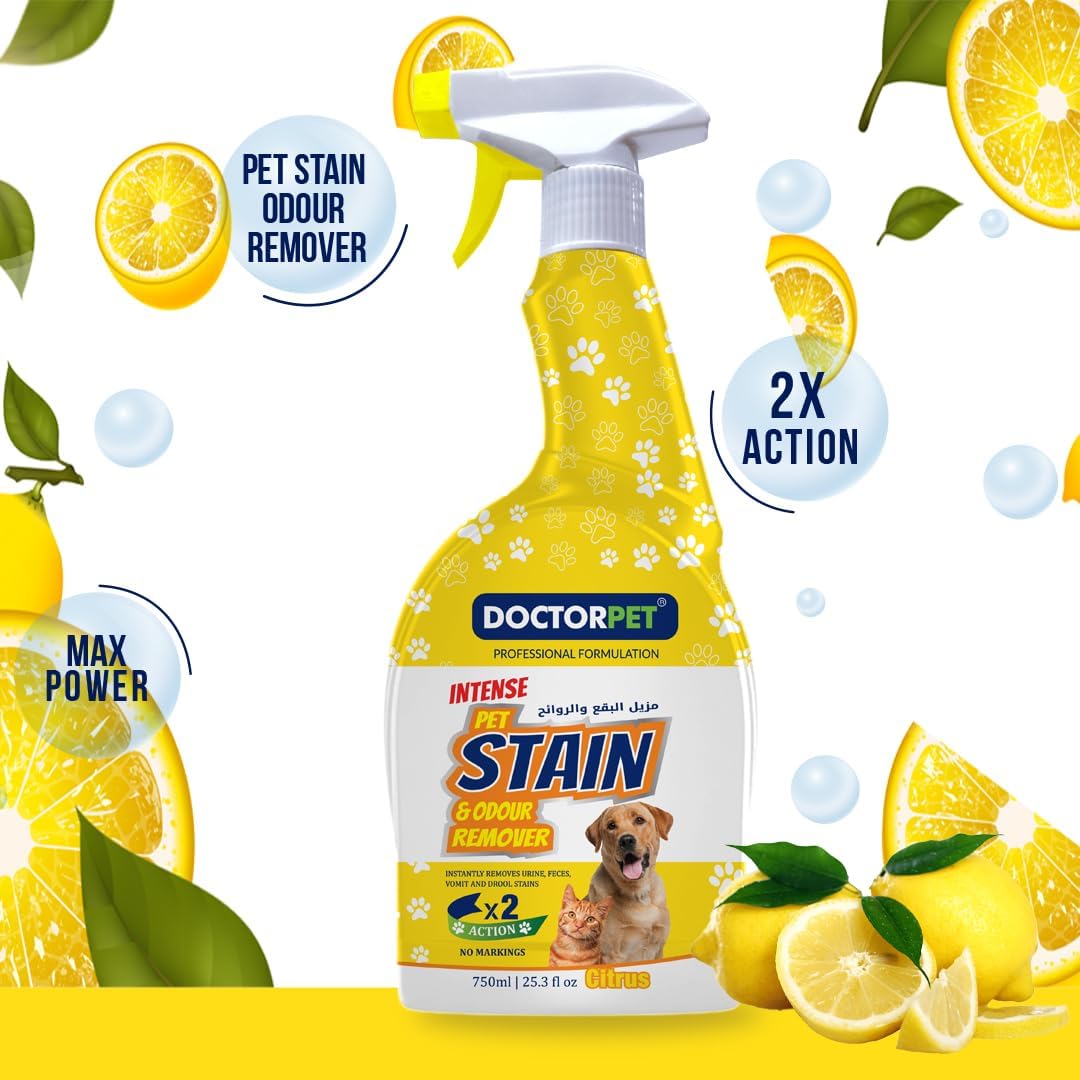 Doctor Pet Stain and Odour Remover Citrus 750ml