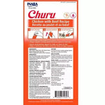 Churu Chicken with Beef Recipe 4 Tubes 56g — 14gX4 Tubes