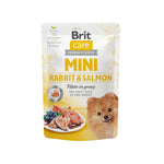 Brit Care Mini Rabbit&Salmon fillets in gravy  85g