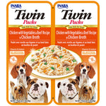 Twin Packs Chicken with Vegetables & Beef Recipe in Chicken Broth 2X40g