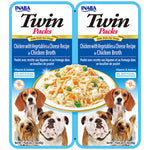 Inaba Grain-Free Chicken with Cheese & Vegetables Wet Dog Food for Small Breeds 2x40g