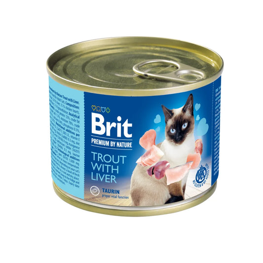 Brit Premium by Nature Trout with Liver 200g