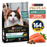Pro Plan LiveClear Sterilised Adult, Allergen Reducing Dry Cat Food with Turkey 1.4 kg