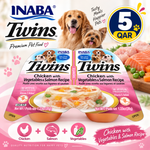 Twins Chicken with Vegetables & Salmon Recipe 2X35g
