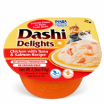 Dashi Delights Chicken with Tuna & Salmon Recipe — 70g