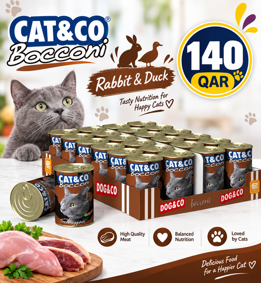 Cat & Co Chunks  Selvaggina- Game  24x405g Box
